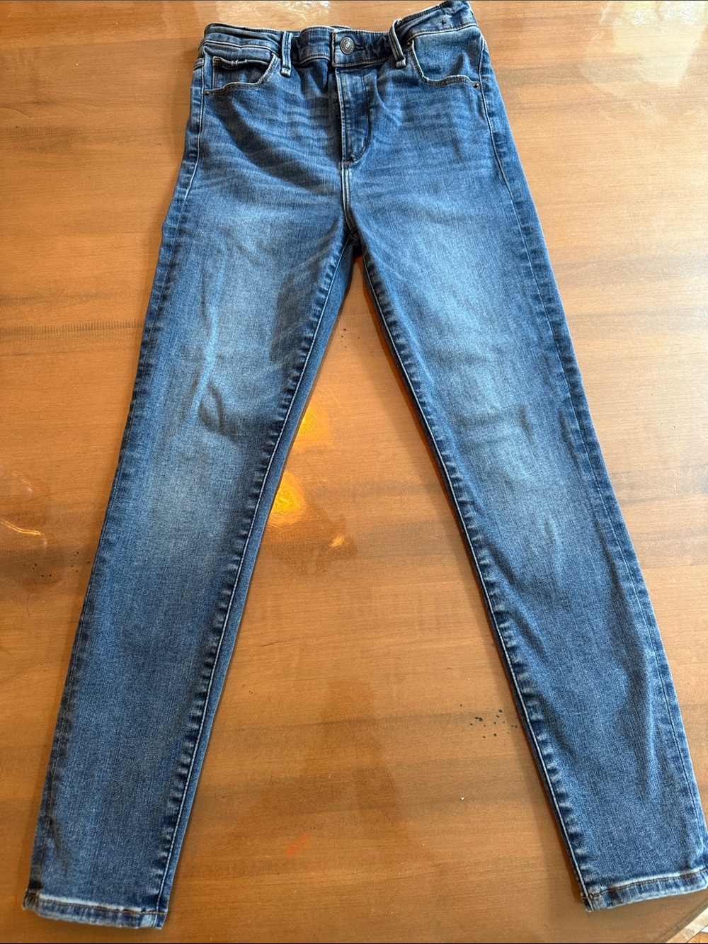 Abercrombie & Fitch Simone High Rise Super Skinny Jeans